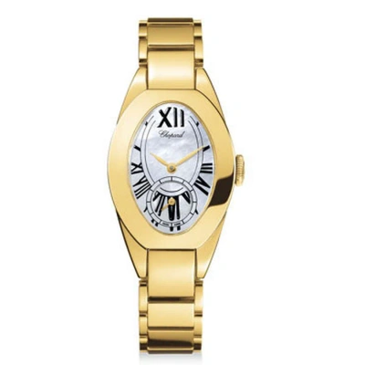 Chopard Classique Femme Mother Of Pearl Dial 18 Kt Yellow Gold Ladies Watch 117228-0001 In Neutral