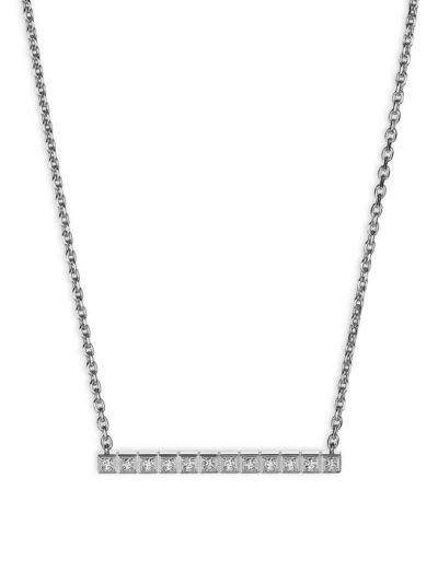 Chopard Collier Ice Cube 18k White Gold & Diamond Necklace