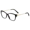 Chopard Demo Butterfly Ladies Eyeglasses Vch322s 0700 55 In Black