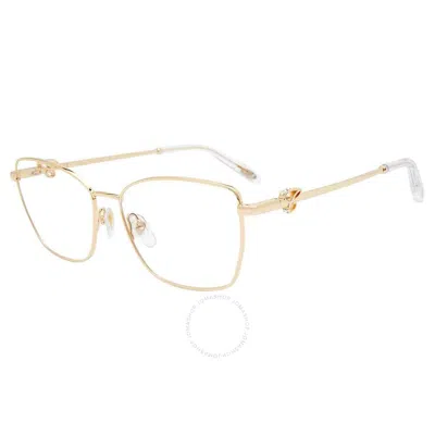 Chopard Demo Butterfly Ladies Eyeglasses Vchf50s 08fc 55 In Gold