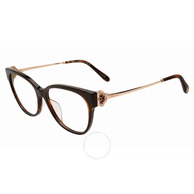 Chopard Demo Cat Eye Ladies Eyeglasses Vch325s 01ay 55 In Brown