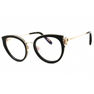 Chopard Demo Cat Eye Ladies Eyeglasses Vch367s 0700 52 In ["black"]