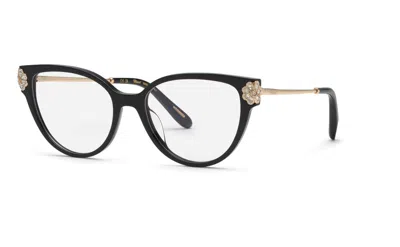 Chopard Demo Cat Eye Ladies Eyeglasses Vch381s 0700 54 In ["black"]