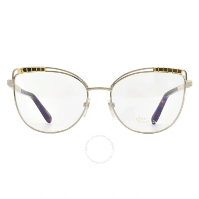Chopard Demo Cat Eye Ladies Eyeglasses Vchc70 08ff 55 In Gold