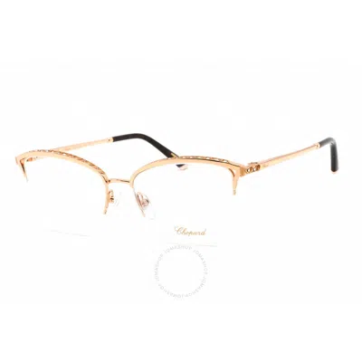Chopard Demo Cat Eye Ladies Eyeglasses Vchd49s 08fc 54 In Gold