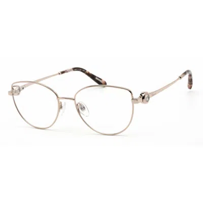 Chopard Demo Cat Eye Ladies Eyeglasses Vchg02s 0a39 53 In Gold