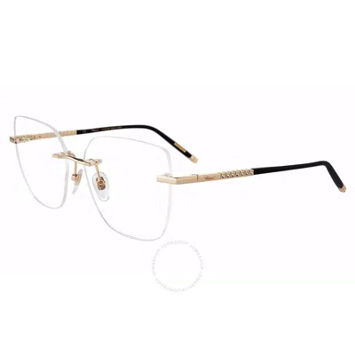 Chopard Demo Cat Eye Ladies Eyeglasses Vchg25s 0300 56 In Gold