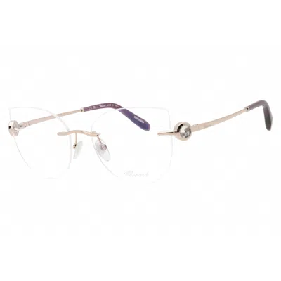 Chopard Demo Cat Eye Ladies Eyeglasses Vchl27s 0a39 55 In ["gold Tone"]