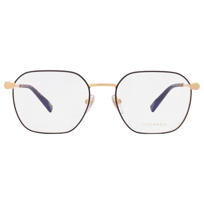 Chopard Demo Geometric Ladies Eyeglasses Vchg38 0a02 54 In Gold