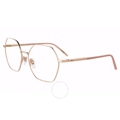 Chopard Demo Hexagonal Ladies Eyeglasses Vchg27m 02am 56 In Gold