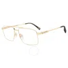 Chopard Demo Navigator Men's Eyeglasses Vchf56 0300 57 In Gold / Rose / Rose Gold