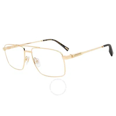 Chopard Demo Navigator Men's Eyeglasses Vchf56 0300 57 In Gold / Rose / Rose Gold