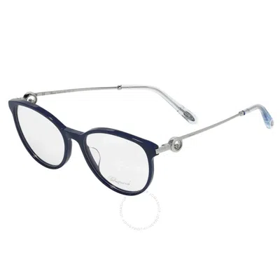 Chopard Demo Oval Ladies Eyeglasses Vch289s 09ql 52 In Black