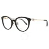 Chopard Demo Oval Ladies Eyeglasses Vch331s 700 53