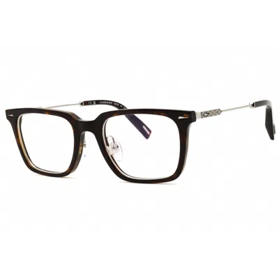 Chopard Demo Rectangular Men's Eyeglasses Vch346 03aq 52 In ["brown"]