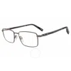 Chopard Demo Rectangular Men's Eyeglasses Vchf28 0568 54