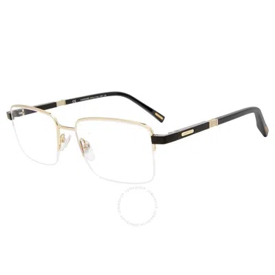 Chopard Demo Rectangular Men's Eyeglasses Vchf55 0300 56 In Gold