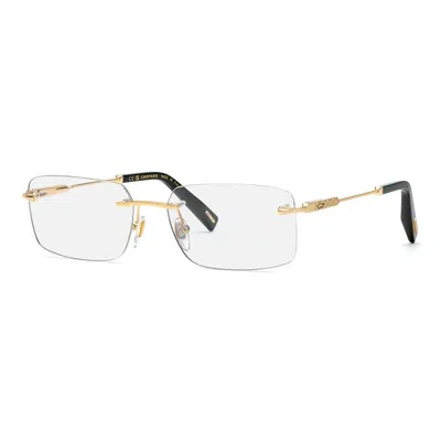 Chopard Demo Rectangular Unisex Eyeglasses Vchg57 0300 58 In Metallic