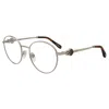 Chopard Demo Round Ladies Eyeglasses Vchc52s 0594 51