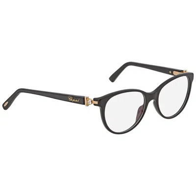 Chopard Demo Round Unisex Eyeglasses Vch268s 0700 53 In ["black"]