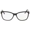 Chopard Demo Square Ladies Eyeglasses Vch154 700 54 In Black