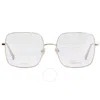 Chopard Demo Square Ladies Eyeglasses Vchf49m 0300 55
