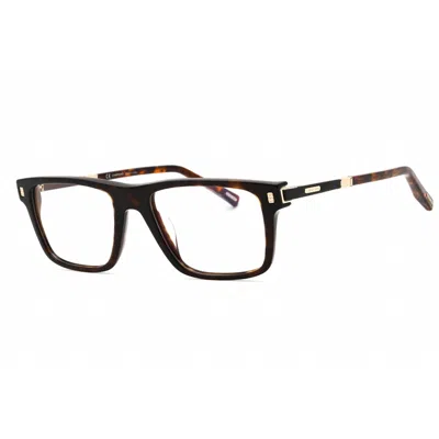 Chopard Demo Square Men's Eyeglasses Vch313 0722 53 In Brown