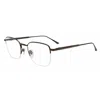Chopard Demo Square Men's Eyeglasses Vchf26m 0568 52 In Black