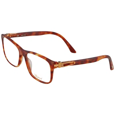 Chopard Demo Square Unisex Eyeglasses Vch145 09xw 54 In Green