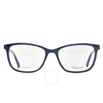Chopard Demo Square Unisex Eyeglasses Vch275s 0m61 54 In Demo Lens