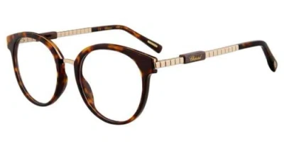 Pre-owned Chopard Designer Eyeglasses Made In France Vch 239 Tortoise 0722