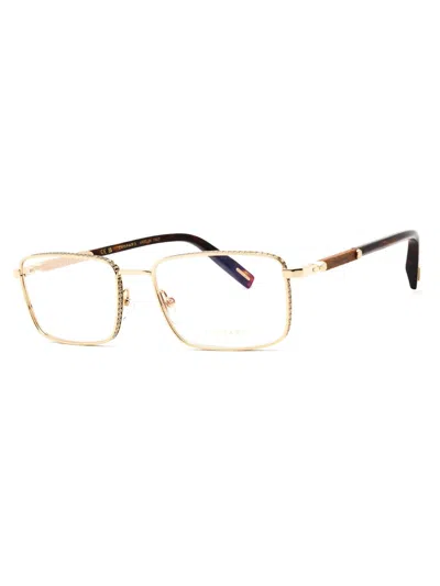 Chopard Elegant Rectangular Men's Eyeglasses In Gold