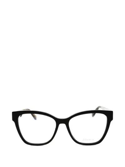 Chopard Eyewear Butterfly-frame Glasses In Black