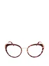 Chopard Eyewear Cat-eye Frame Glasses In Multi