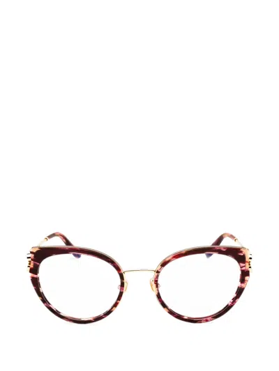 Chopard Eyewear Cat-eye Frame Glasses In Multi