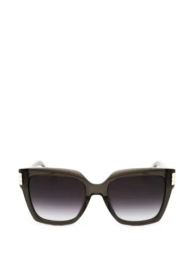 Chopard Eyewear Oversized-frame Sunglasses In Green