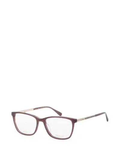 Chopard Eyewear Rectangle-frame Glasses In Multi