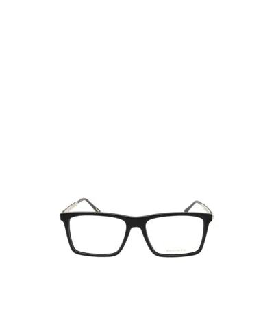 Chopard Eyewear Rectangular Frame Glasses In Black