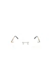 Chopard Eyewear Rectangular Frame Glasses In White