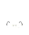 Chopard Eyewear Rectangular Frame Glasses In White