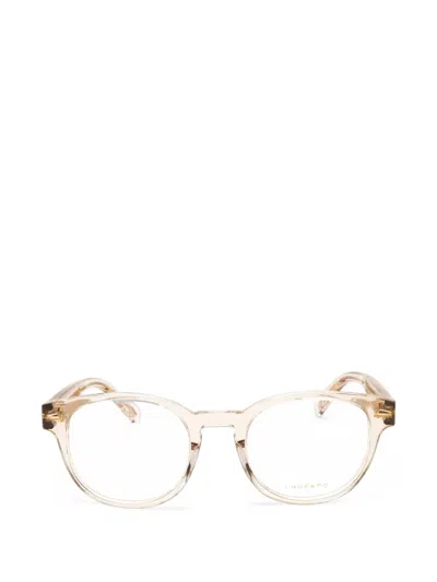 Chopard Eyewear Round-frame Glasses In Nude