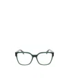 Chopard Eyewear Square Frame Glasses In Green