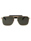 Chopard Eyewear Square Frame Sunglasses In 黑色