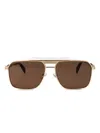 Chopard Eyewear Square Frame Sunglasses In 粉色
