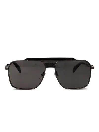 Chopard Eyewear Square Frame Sunglasses In 黑色