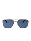 Chopard Eyewear Square Frame Sunglasses In 金色