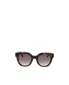 Chopard Eyewear Square Frame Sunglasses In Gray
