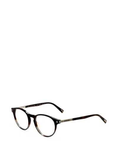 Chopard Eyewear Tortoise-shell Round-frame Glasses In Brown