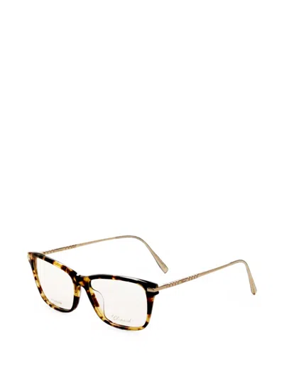 Chopard Eyewear Tortoiseshell-effect Square-frame Glasses In Brown