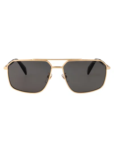 Chopard Geometric Sunglasses Schl77 300 P In Gray